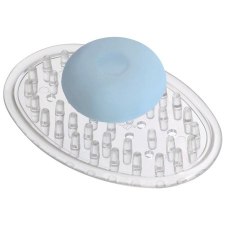 IDESIGN SOAP DISH CLEAR PLASTIC 30100